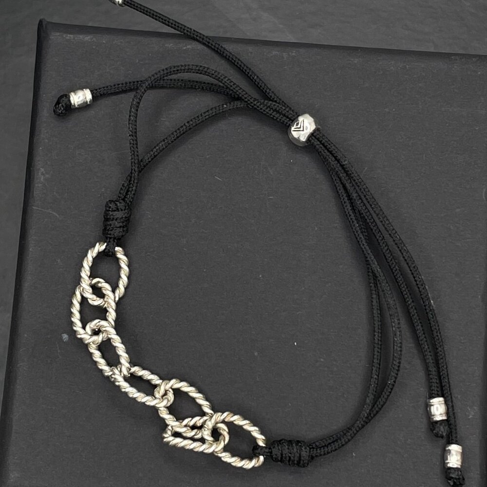 Silpada Rope & Sterling Silver Bracelet!
